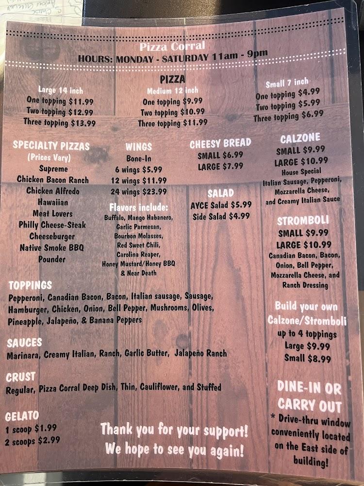 Pizza Corral Supreme