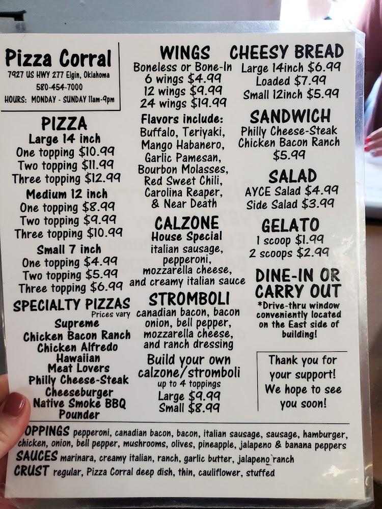 Pizza Corral Chicken Bacon Ranch