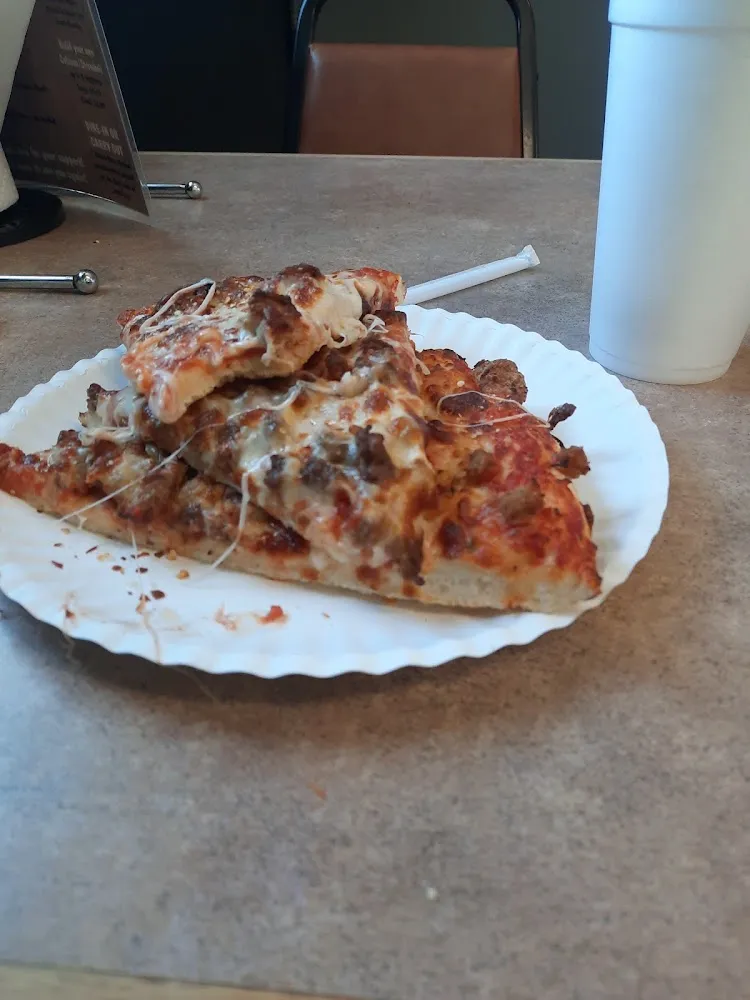 Pizza from the Buffet